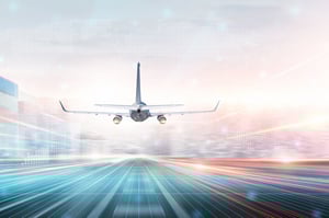 Technology digital future plane